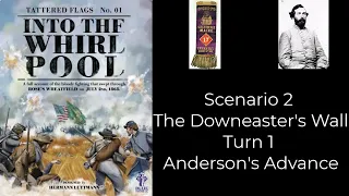 Into the Whirlpool - The Downeasters Wall - CSA Turn 1 Andersons Advance
