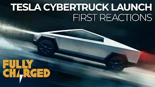 Tesla Cybertruck Launch: audience first reactions | Fully Charged
