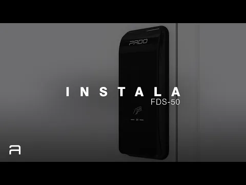 Fechadura Eletrônica Digital Pado com Cartão e Senha FDS-50 Sobrepor para Porta Pivotante e para Porta de Giro