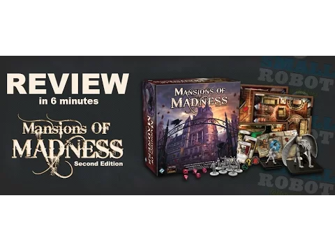 Mansions of Madness: 2nd Ed - Solo review in 6 minutes