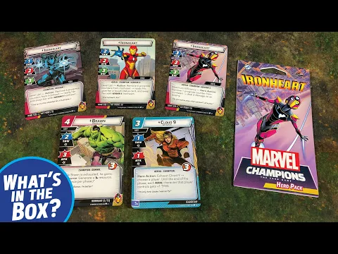 IRONHEART Hero Pack Unboxing for Marvel Champions the Card Game