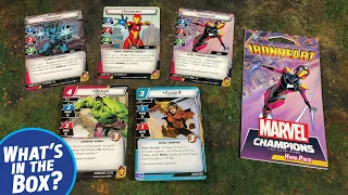 IRONHEART Hero Pack Unboxing for Marvel Champions the Card Game
