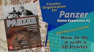 Panzer - Expansion 2 - How to Make 3D Organizing Counter Trays