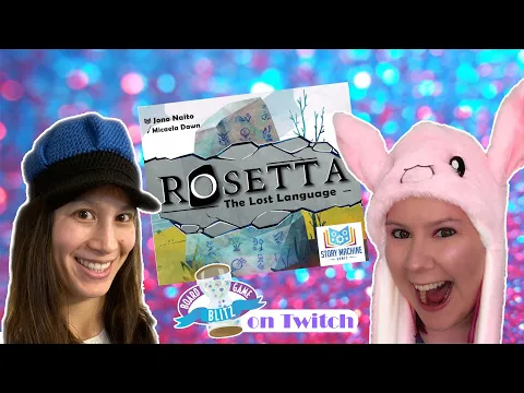 Twitch VOD: Ambie and Crystal play Rosetta: The Lost Language