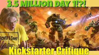 BattleTech: Mercenaries - Kickstarter Critique Review