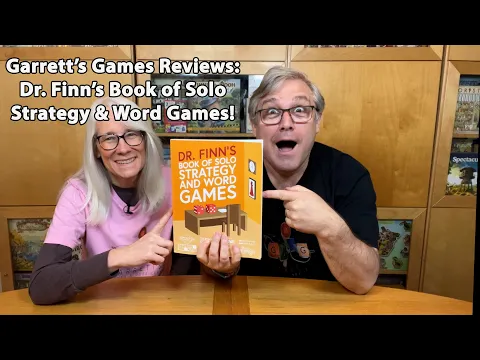 Garrett's Games Reviews Dr. Finn's Book of Solo Strategy and Word Games