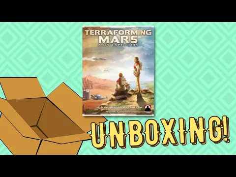 Terraforming Mars: Ares Expedition - Unboxing!