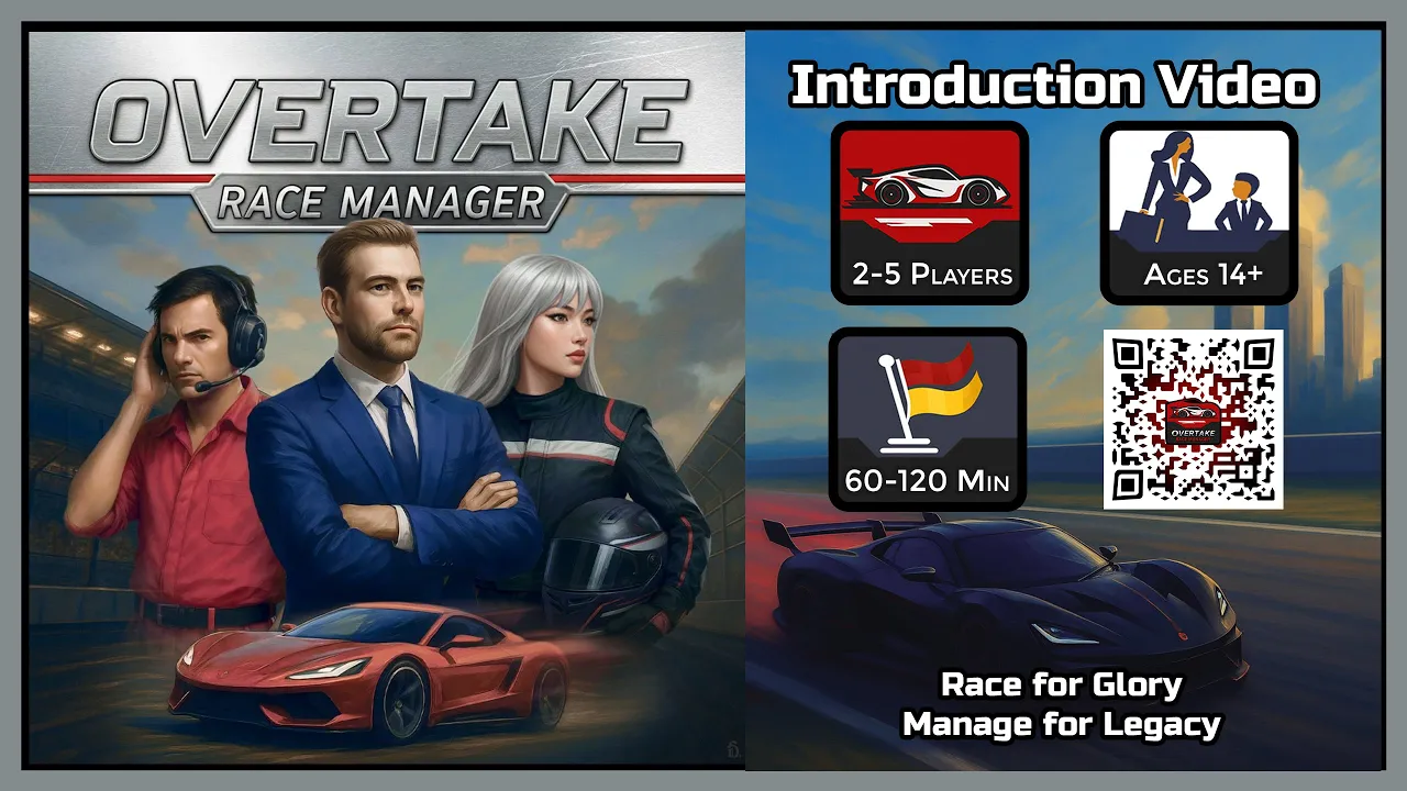 Overtake: Race Manager - Pitch Video Overview