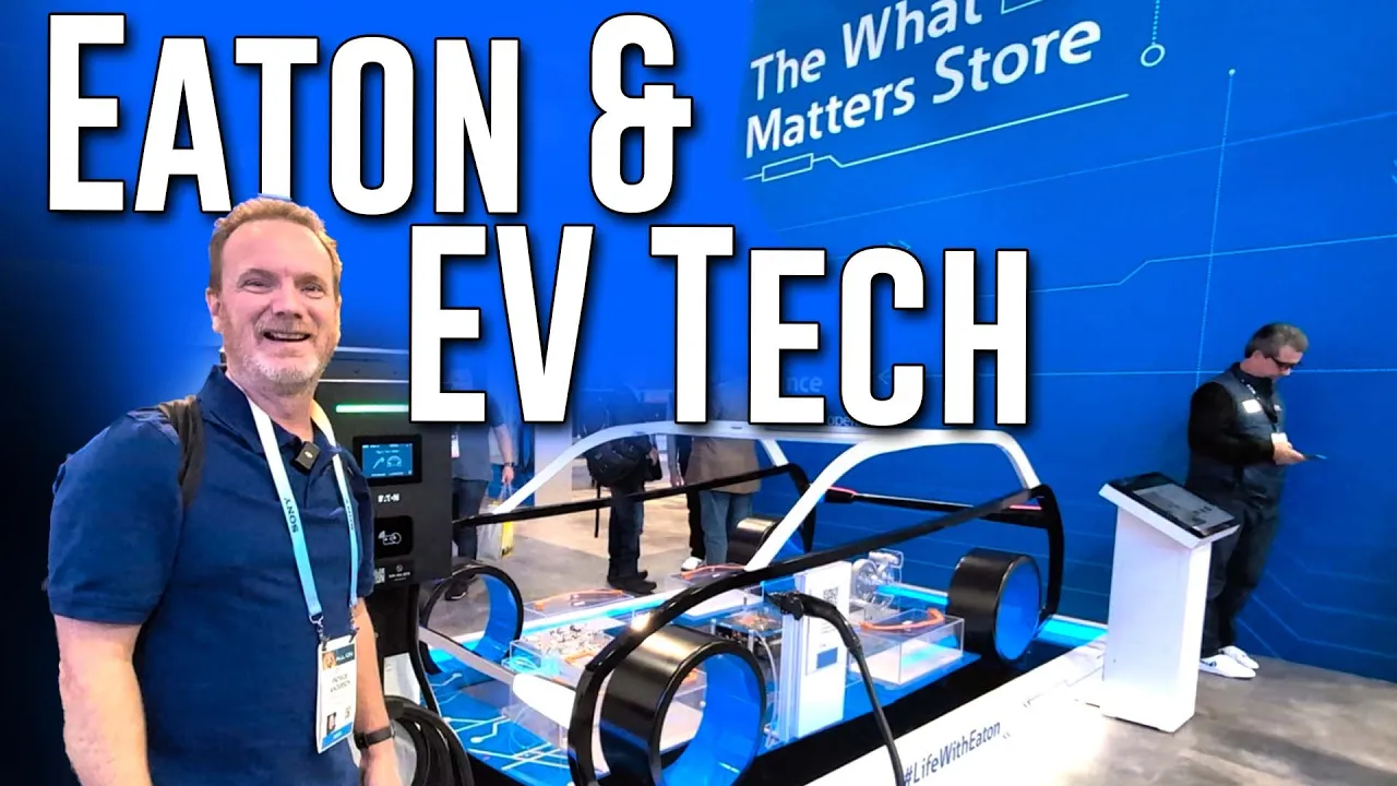 Eaton EV Charging Tech & E-mobility at CES 2024
