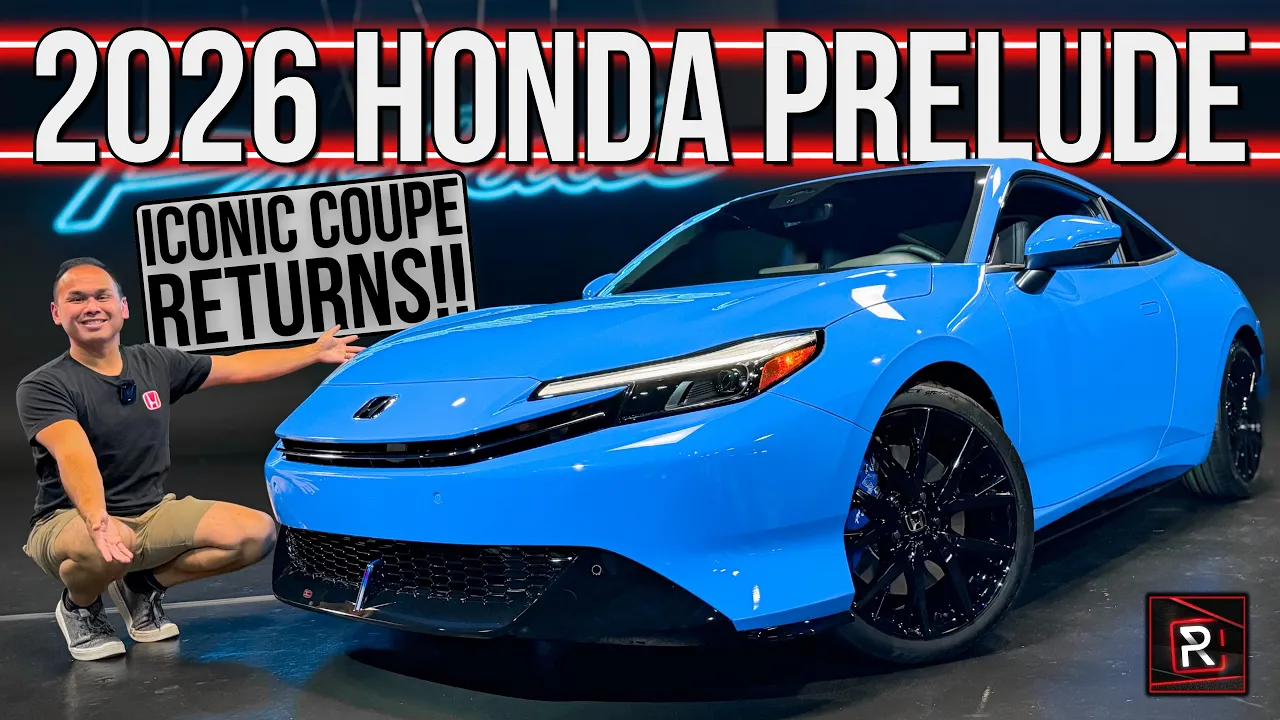 The 2026 Honda Prelude Is The Reincarnation Of An Iconic Sport Coupe With Hybrid Power