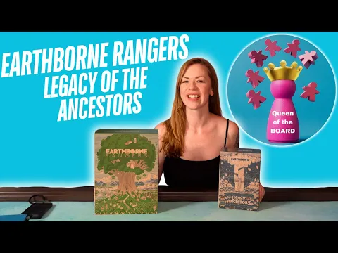 Earthborne Rangers - Legacy of the Ancestors Day 1 solo boardgame playthrough
