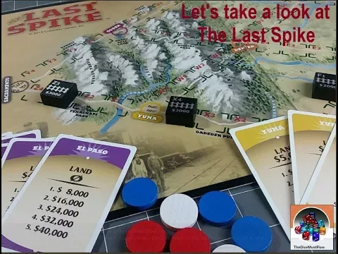 Let's take a look at: The Last Spike Board Game