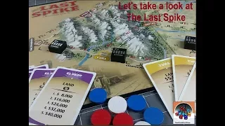 Let's take a look at: The Last Spike Board Game