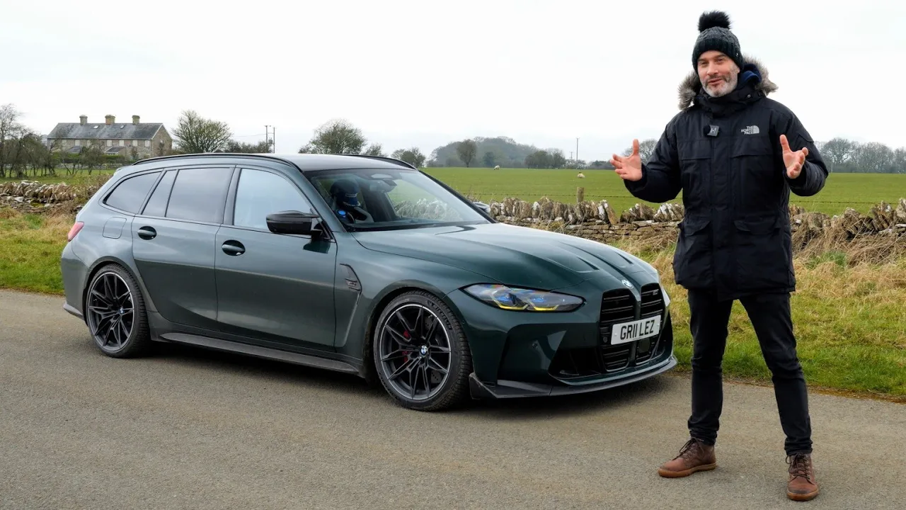 1st Drive in my New BMW M3 Touring | Michelin Winter Tyres | 4k