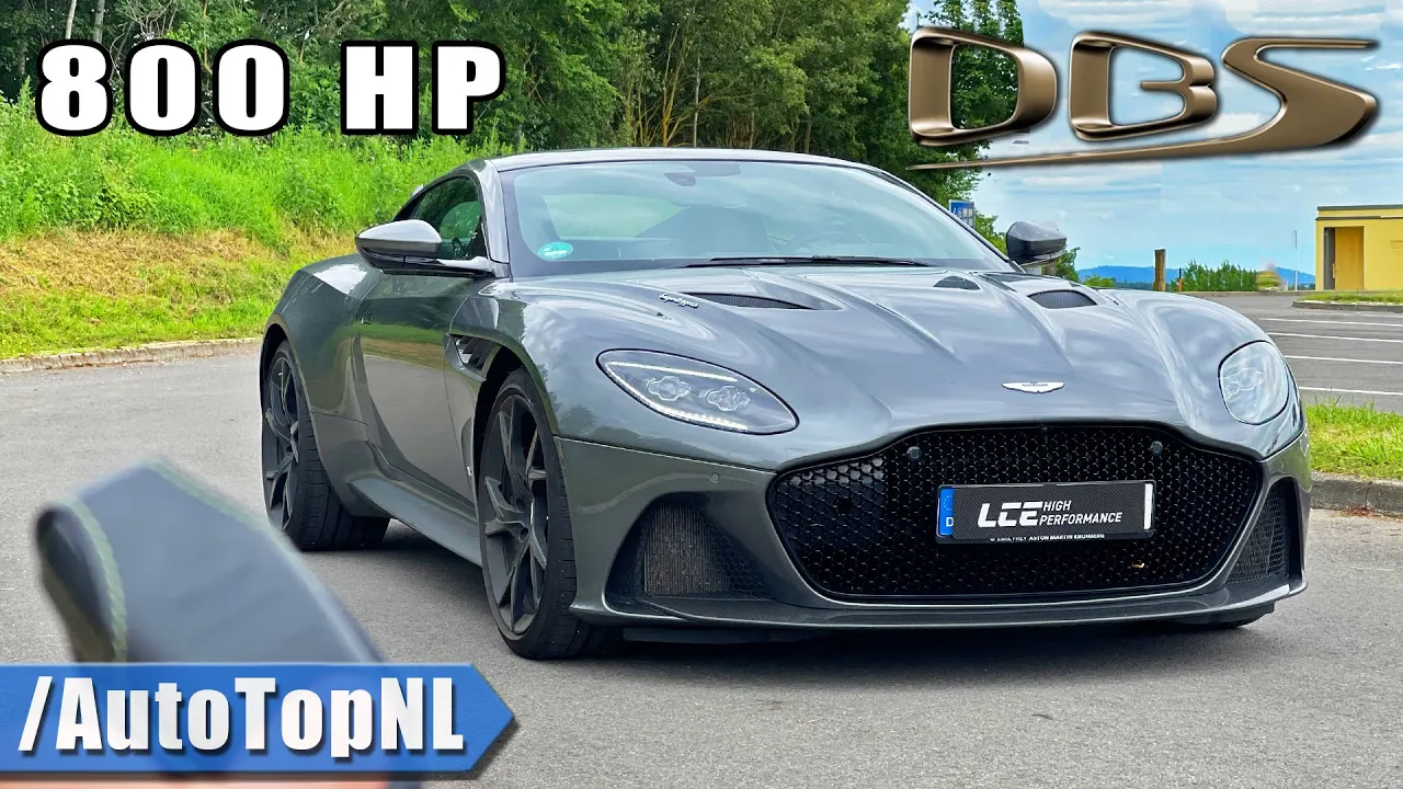 800HP ASTON MARTIN DBS | REVIEW on AUTOBAHN [NO SPEED LIMIT] by AutoTopNL