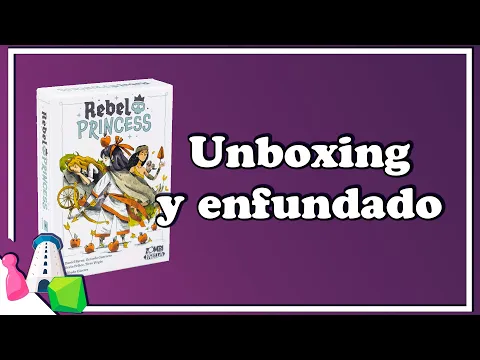 Unboxing y enfundado de Rebel Princess de Zombi Paella, edición Verkami