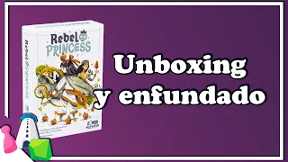 Unboxing y enfundado de Rebel Princess de Zombi Paella, edición Verkami