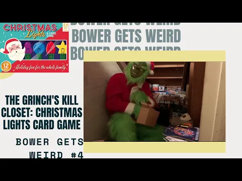 The Grinch's Kill Closet #1: Christmas Lights: A Card Game *Fortune Telling Unboxing*