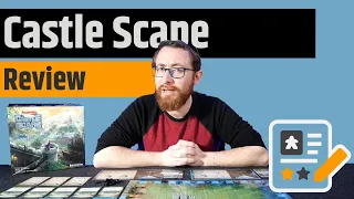 Castle Scape Review - Area Control & Deck Building in Medieval Times