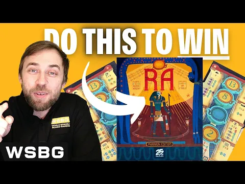 How to Win Ra | Ra Strategy Tips | World Series of Board Gaming
