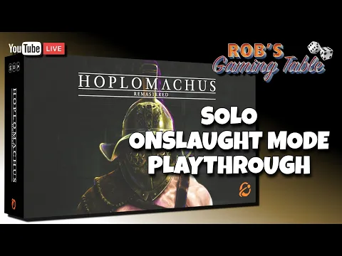 Hoplomachus: Remastered Solo Onslaught Playthrough