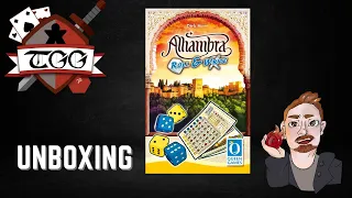 Alhambra: Roll & Write Board Game Unboxing