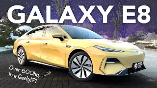 Geely Galaxy E8 Driven - A 45-Inch Screen in a Car?