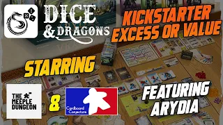 Dice and Dragons - Kickstarter Excess or Value Arydia The Paths We Dare Tread