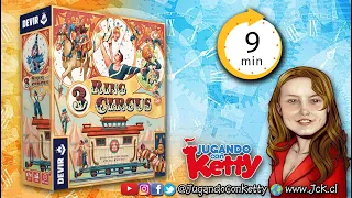 3 Ring Circus en 9 minutos [Juego de Mesa / Devir]