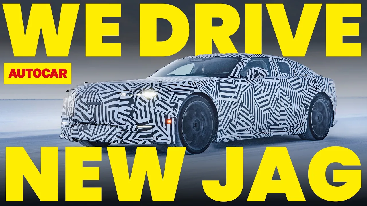 NEW JAGUAR DRIVEN | First review of prototype electric Jaguar 'Type 00' | Autocar