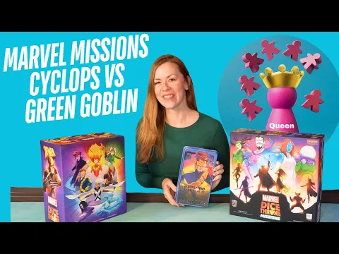 Marvel Dice Throne Missions X-Men - Cyclops vs Green Goblin Solo Playthrough