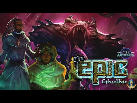 Tiny Epic Cthulhu - Yig vs Historian and Priest