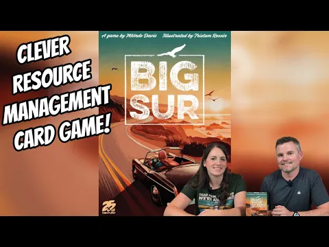 Big Sur - #Kickstarter Preview Of This Scenic HighWay Building Card Game