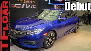 2016 Honda Civic Coupe World Debut