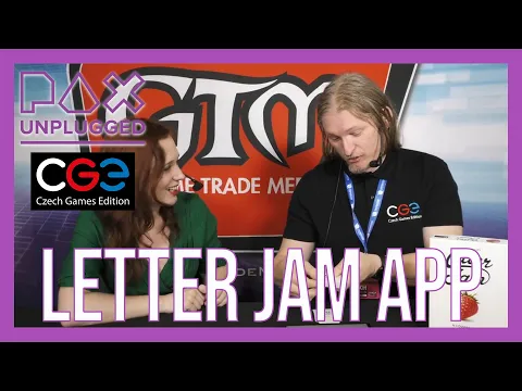 Letter Jam App | Demo w/ Czech Games | LIVE SHOW PAX Unplugged [2019]