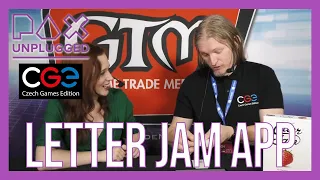 Letter Jam App | Demo w/ Czech Games | LIVE SHOW PAX Unplugged [2019]