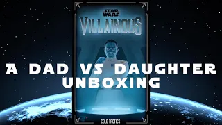 Dad vs Daughter - Star Wars: Villainous - Cold Tactics - Unboxing