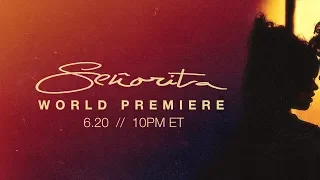 Señorita World Premiere - 10PM ET tonight