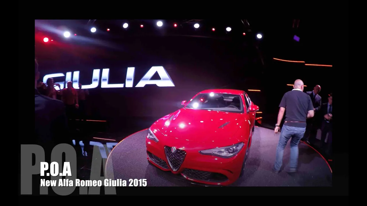 Nouvelle Alfa Romeo Giulia 2016 : présentation à Milan