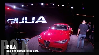 Nouvelle Alfa Romeo Giulia 2016 : présentation à Milan