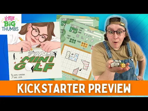Dicey Mini Putt with a Pencil! | Tiny Mini Golf Preview