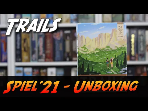 Trails - SPIEL '21 Neuheit Unboxing (Feuerland Spiele)