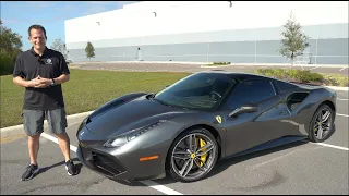 The Ferrari 488 Spider is a BETTER used supercar than a Lamborghini Huracan