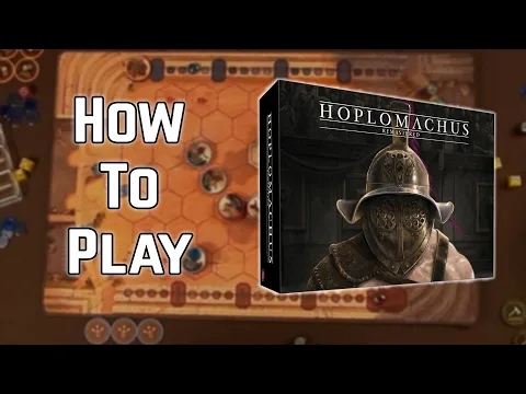 Learn to gladiate your friends in Hoplomachus Remastered (How to Play Board Games)