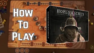 Learn to gladiate your friends in Hoplomachus Remastered (How to Play Board Games)