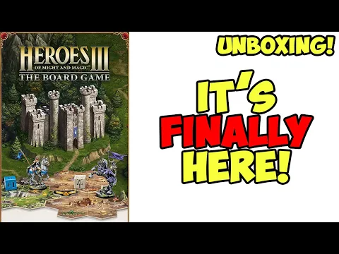 FINALLY! Heroes of Might & Magic 3 Detailed Unboxing!