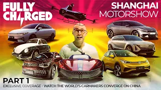 Shanghai Motor Show pt. 1 - watch the World's carmakers converge on China | Exclusive Coverage
