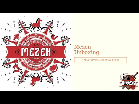 Mezen Board Game Unboxing
