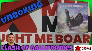 Meeple Mentor Unboxes Clash of Galliformes