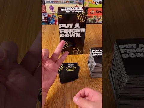Put A Finger Down Card Game - How To Play